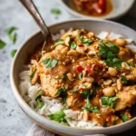 Slow Cooker Peanut Chicken + 8 Perfect Pairings for Dinner