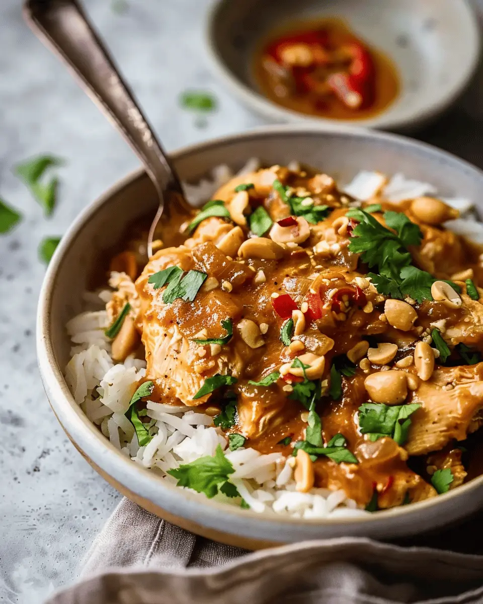 Slow Cooker Peanut Chicken: 8 Delicious Pairings for Dinner