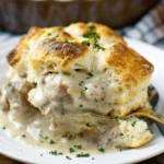 Biscuits and Gravy Casserole