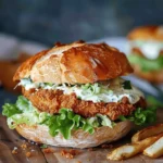 Crispy Chicken Caesar Sandwich
