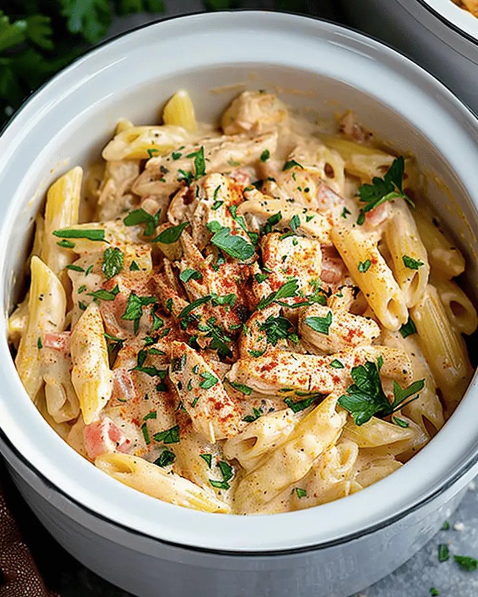 Crock Pot Creamy Cajun Chicken Pasta: A Delightful Comfort Dish