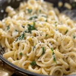 One Pot Creamy Garlic Pasta (Just 20 Minutes!)