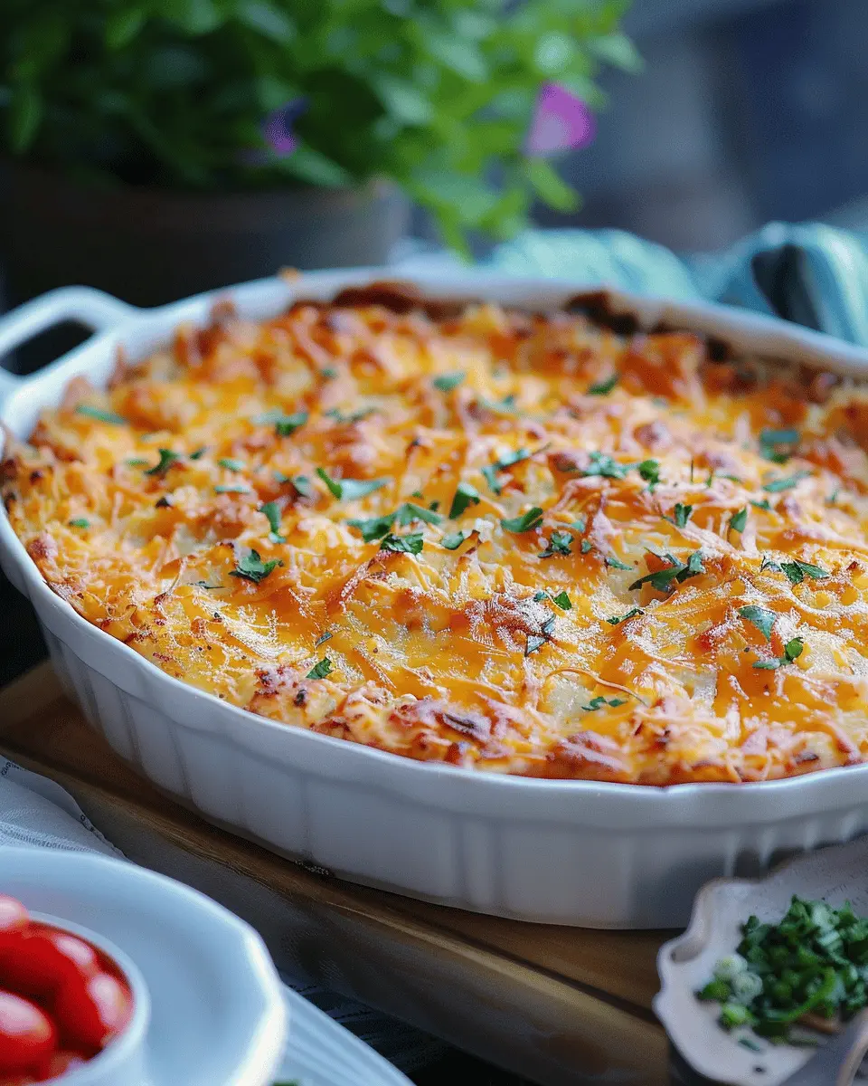 Pimento Cheese Hash Brown Casserole: Easy Comfort Food Delight
