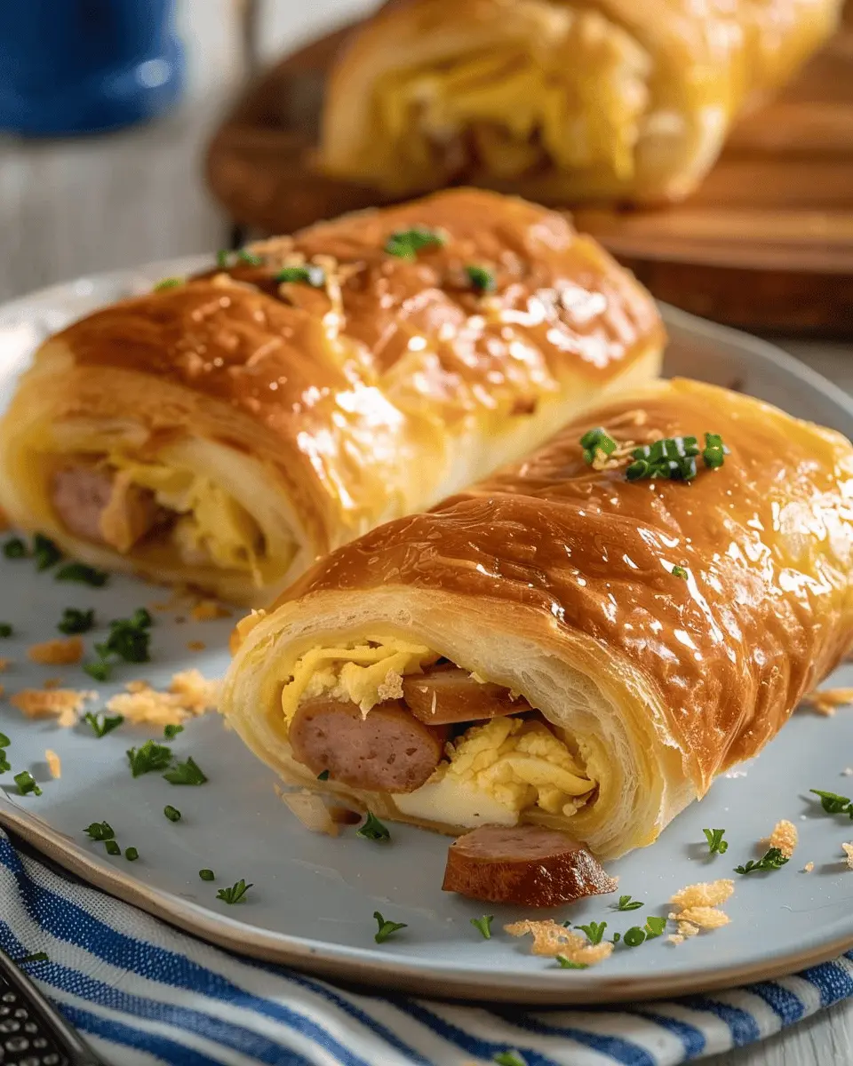 Sausage Egg Breakfast Roll-Ups – Easy Morning Treats for Everyone