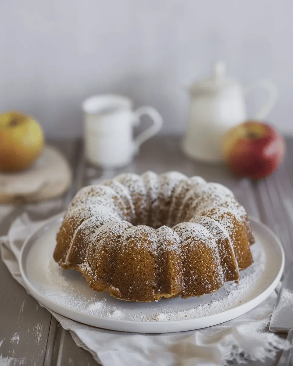 Apple Cider Donut Bundt Cake: The Perfect Cozy Fall Treat