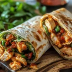 Sweet Chili Chicken Wraps: A Spicy-Sweet Lunch Favorite!