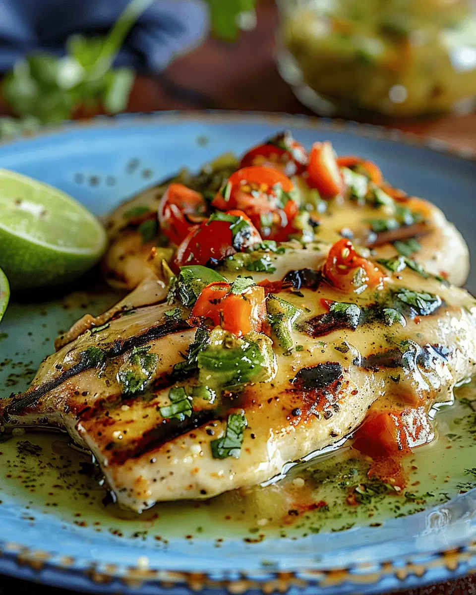 Grilled Salsa Verde Pepper Jack Chicken: Juicy Flavor You’ll Love
