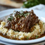 Italian Pot Roast & Parmesan Risotto
