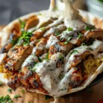 Chicken Shawarma with Garlic Sauce Recipe (Easy & Delicious)