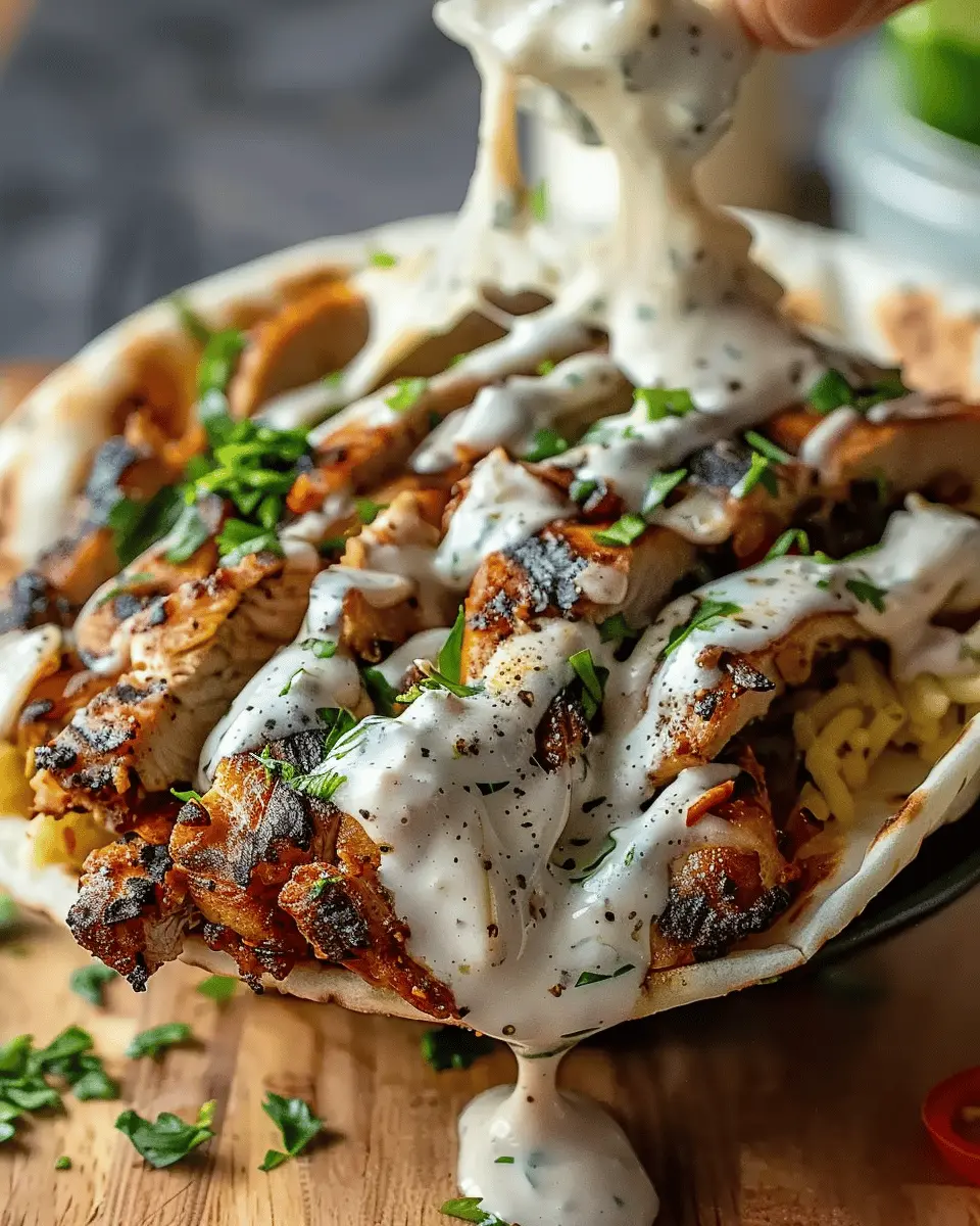 Chicken Shawarma with Garlic Sauce: Easy & Delicious Homemade Delight