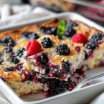 High Protein Triple Berry Bake – Healthy Breakfast Recipe