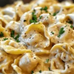 Crockpot Chicken Alfredo Tortellini: A Creamy Delight You’ll Love!