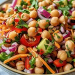 Crunchy Thai Chickpea Salad – A Fresh, Protein-Packed Vegan Meal