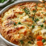 Creamy Chicken Pot Pie Orzo