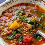 Mediterranean Lentil Soup