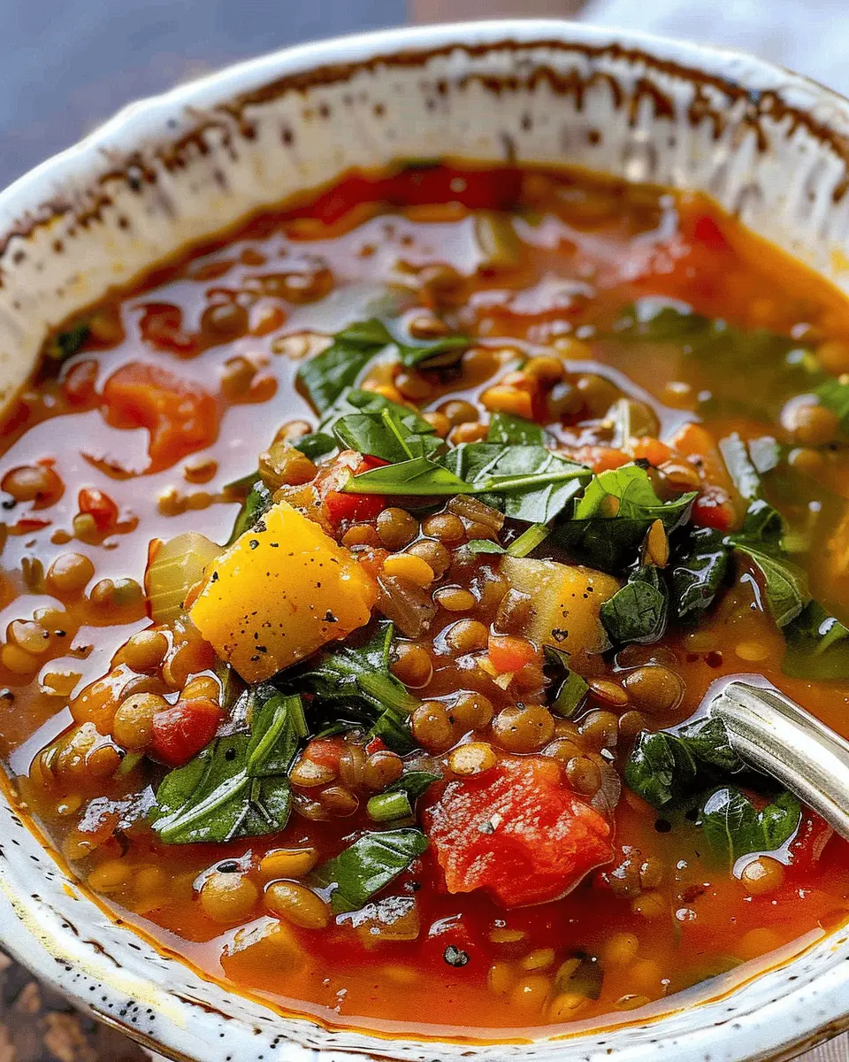 Mediterranean Lentil Soup: Easy Recipe for Cozy Nights