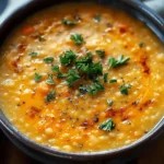 One Pot Creamy Carrot Lentil Soup
