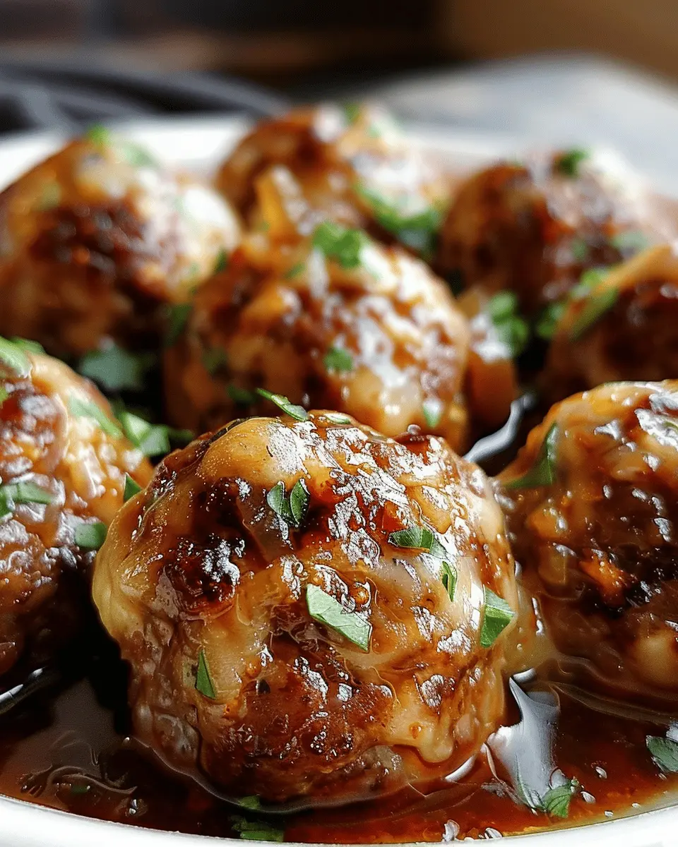 Crockpot French Onion Meatballs: 5 Easy Steps to Comfort Bliss