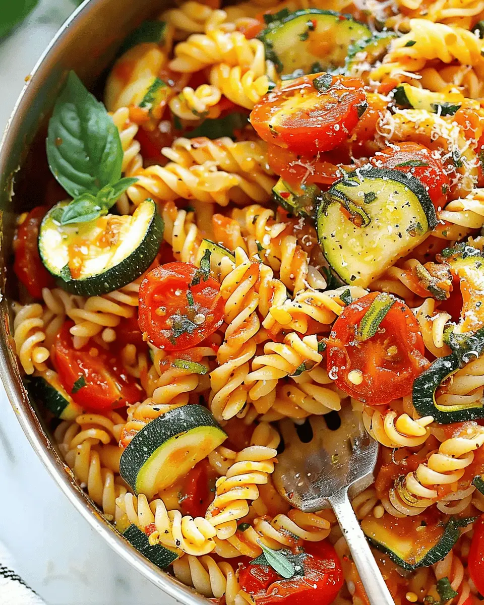 Best Weeknight Tomato Zucchini Pasta You’ll Want to Make Tonight