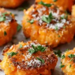 Crispy Smashed Carrots Bites