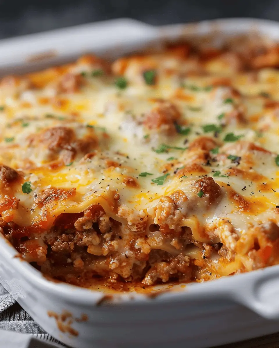 Easy Low Carb Lasagna with Turkey Bacon – A Guilt-Free Delight