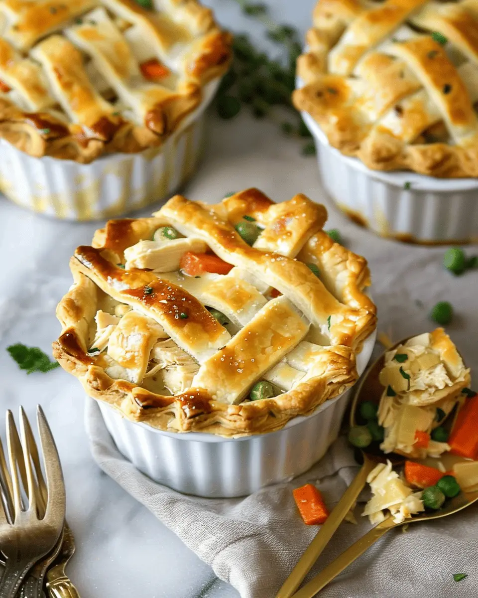 Easy Mini Chicken Pot Pies: A Cozy Comfort Food Delight