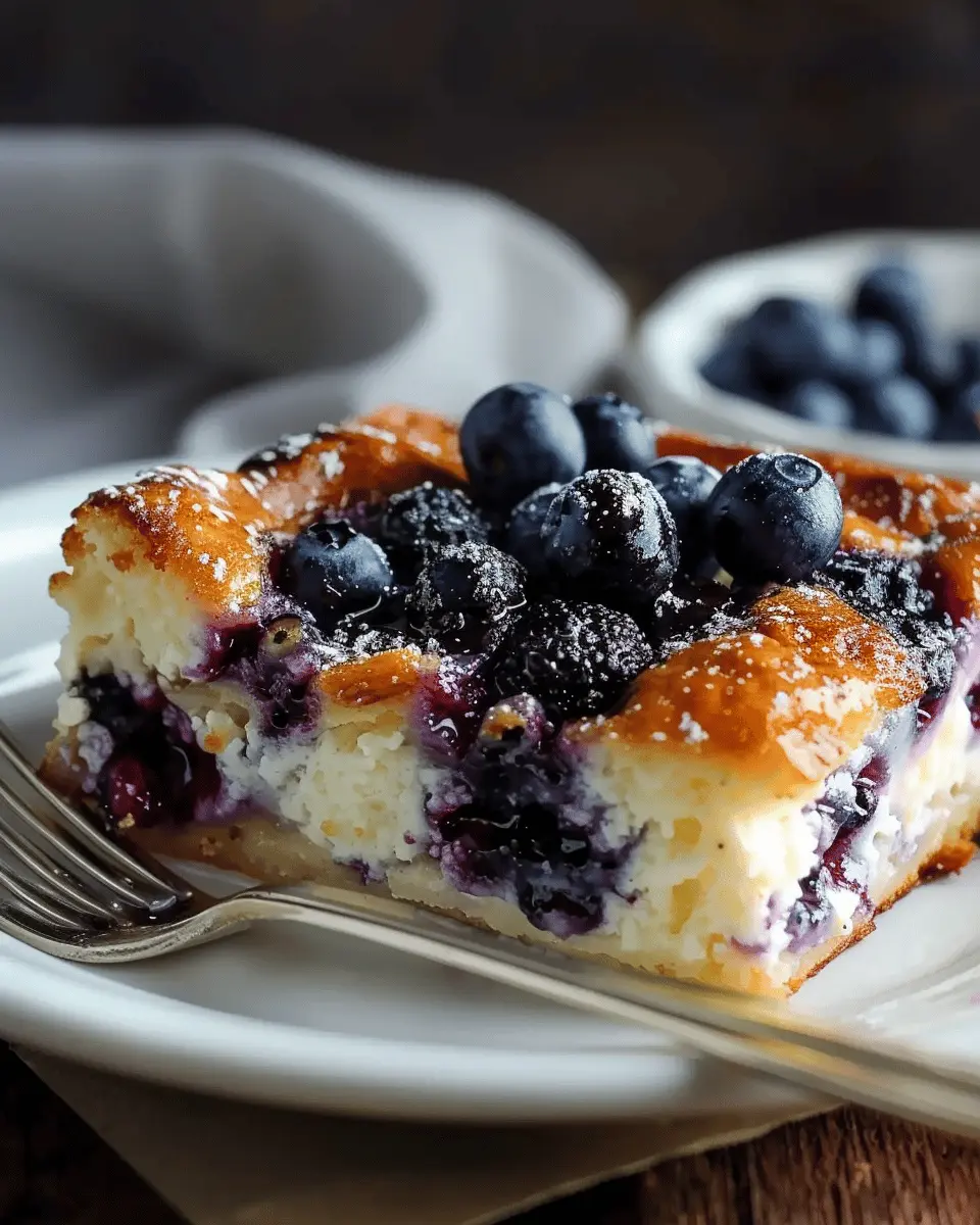 Blueberry Cottage Cheese Breakfast Bake: Easy and Delicious Start