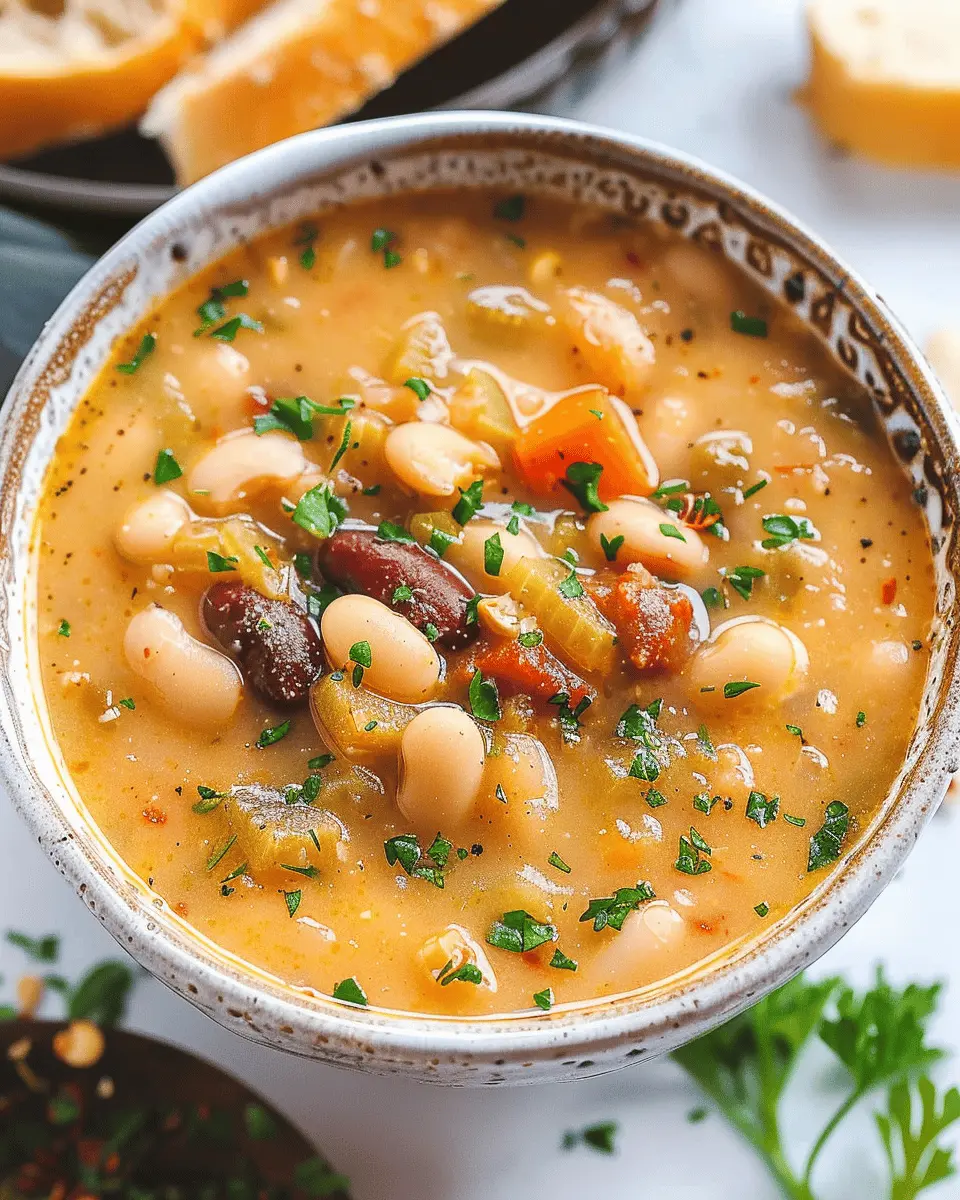 Butter Bean Soup: Easy & Comforting Recipe with Turkey Bacon