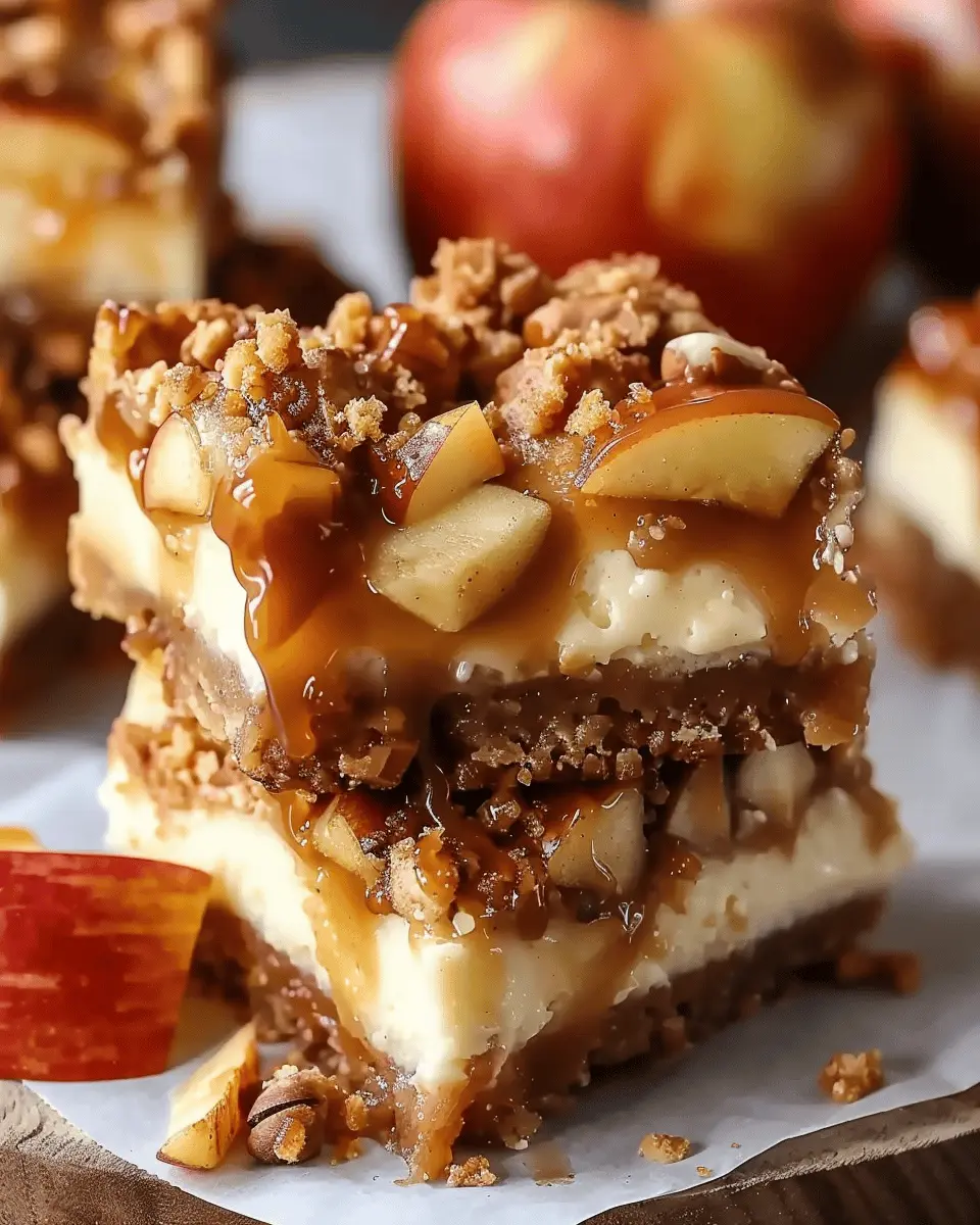 Caramel Apple Cheesecake Bars: The Best Indulgent Dessert Recipe