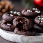 Chocolate Thumbprint Cookies