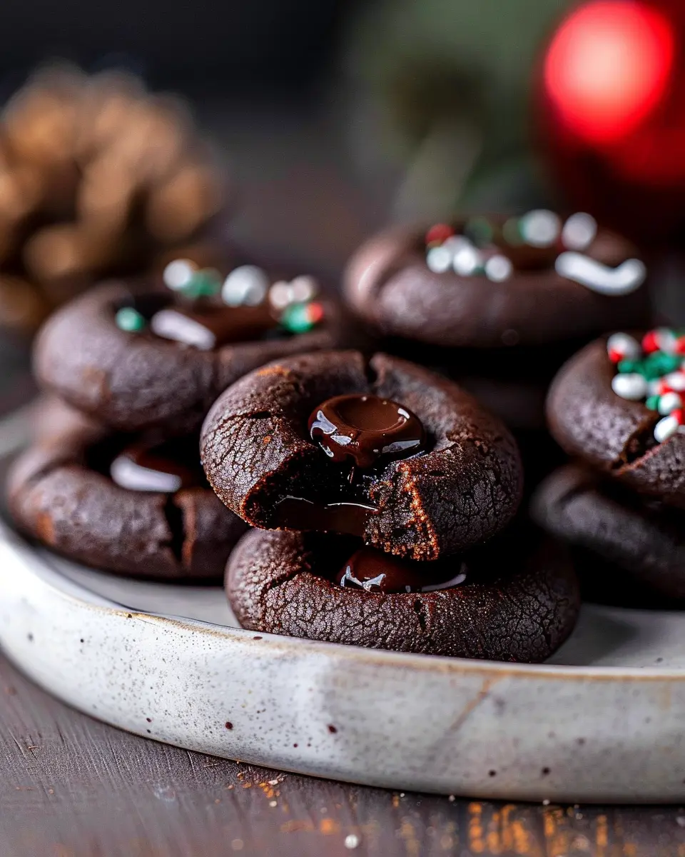 Chocolate Thumbprint Cookies: The Best Indulgent Treats for Home Bakers