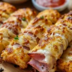 Ham and Cheese Sticks