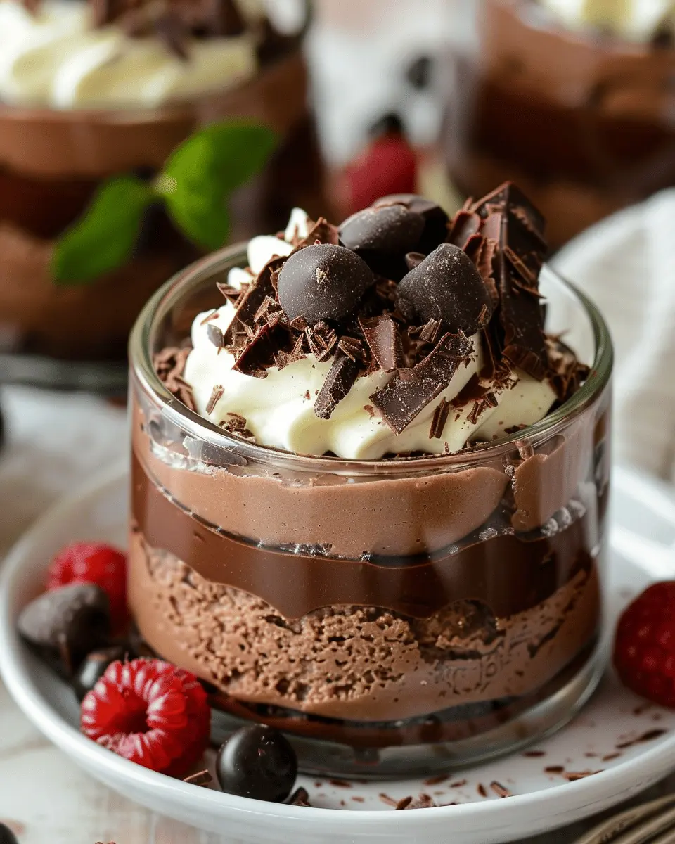 4-Ingredient Cottage Cheese Chocolate Mousse: Easy Indulgence at Home