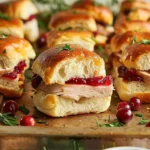 Florida OJ Cranberry Turkey Sliders