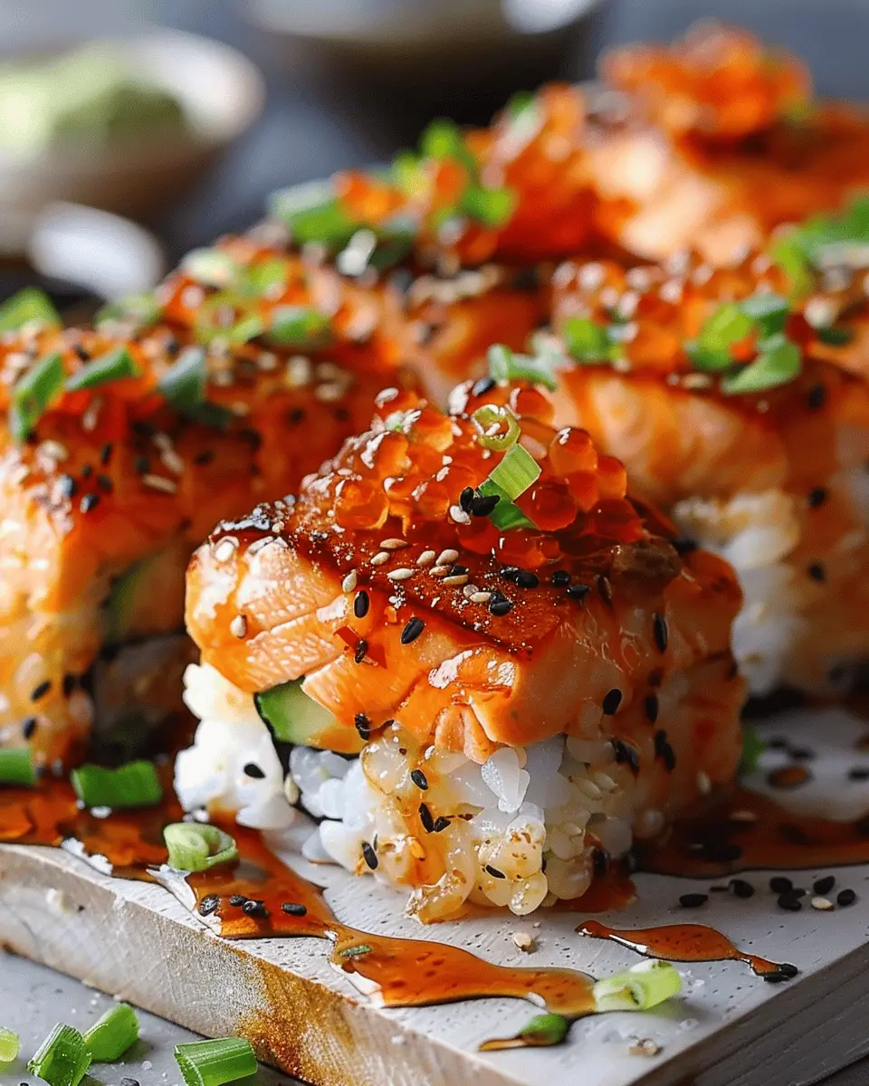 Spicy Salmon Sushi Bake Recipe: A Joyful Twist on Classic Sushi