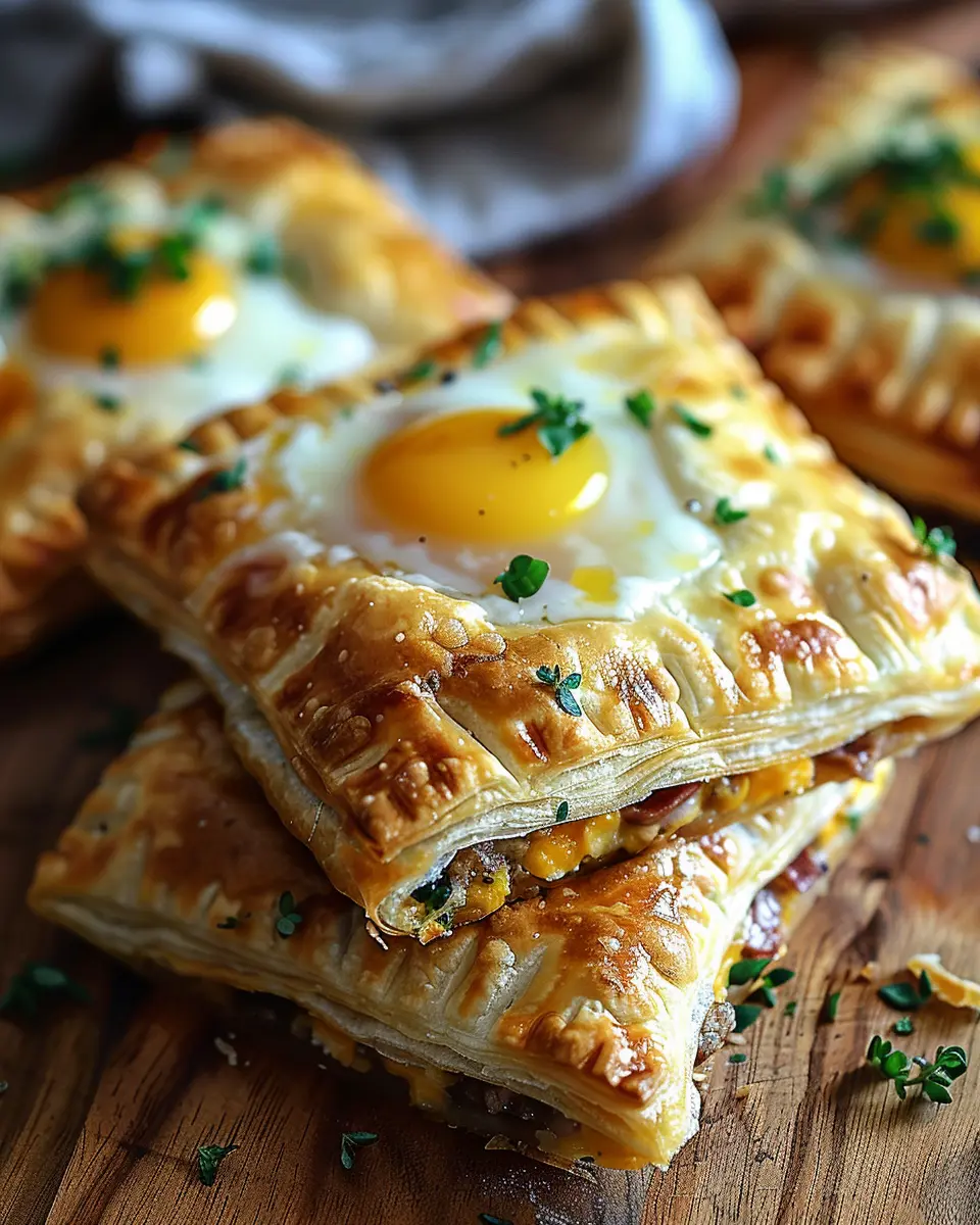 Savory Breakfast Pop-Tarts: Indulgent Turkey Bacon &amp; Chicken Ham Treats