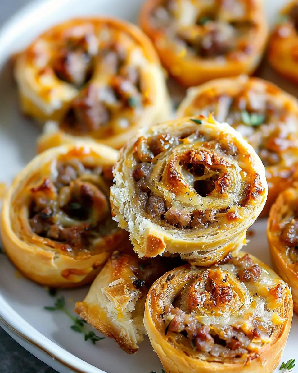 Sausage Pinwheels: Easy Beef &amp; Turkey Bacon Treats for Everyone