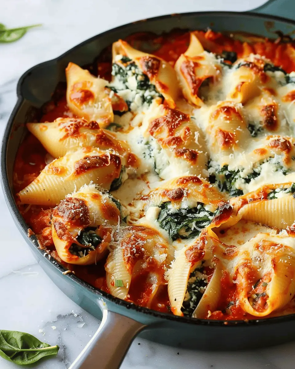 Spinach and Ricotta Stuffed Shells Recipe: A Cozy, Comforting Delight