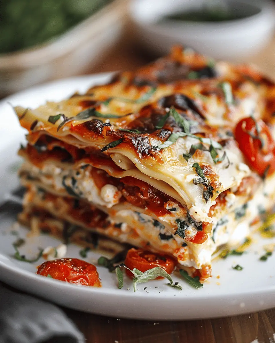 Loaded Veggie White Lasagna: A Healthy and Indulgent Twist