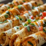 Crispy Chicken Taquitos