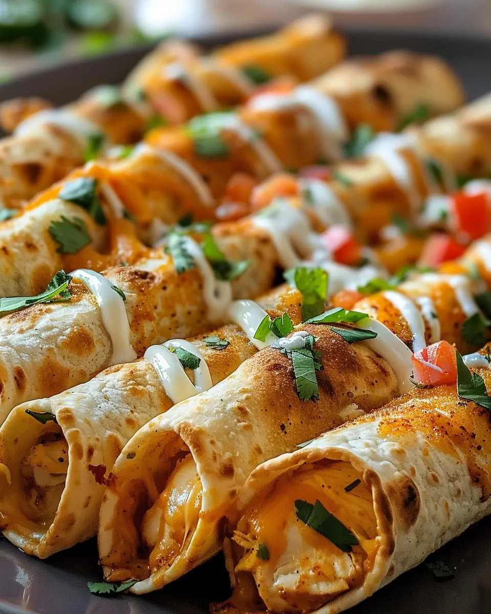 Crispy Chicken Taquitos: Easy Recipe for Delicious Homemade Flavor