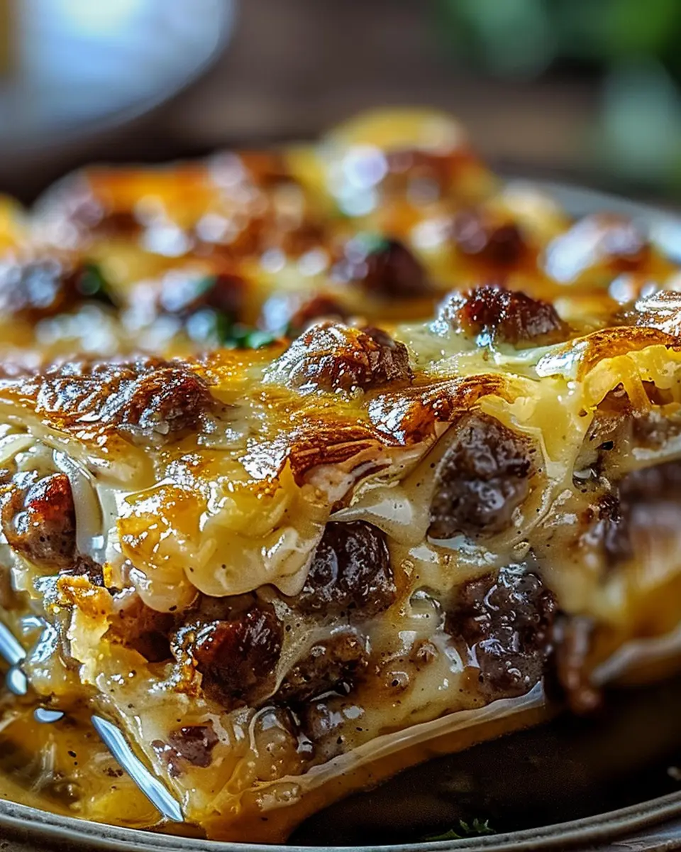 Pancake Sausage Casserole: An Easy, Indulgent Breakfast Delight