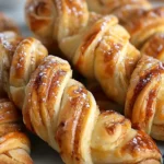 Crescent Roll Cinnamon Twists