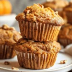 Healthy Greek Yogurt Pumpkin Muffins
