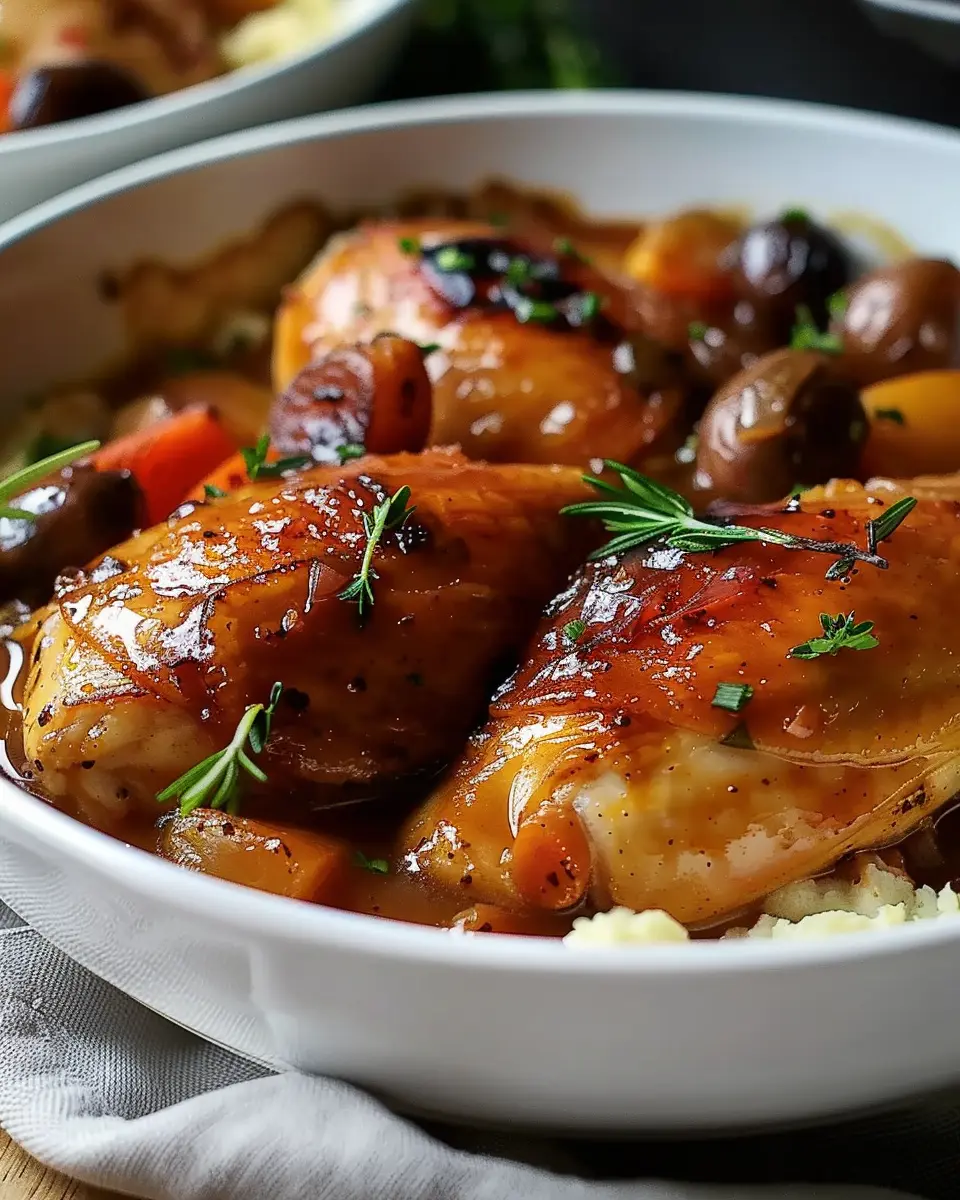 Classic French Hunter’s Chicken: Easy Chicken Chasseur Delight