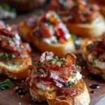 Million Dollar Bacon Crostini