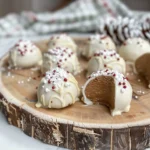 Gingerbread Truffles – Easy No-Bake White Chocolate Christmas Treats