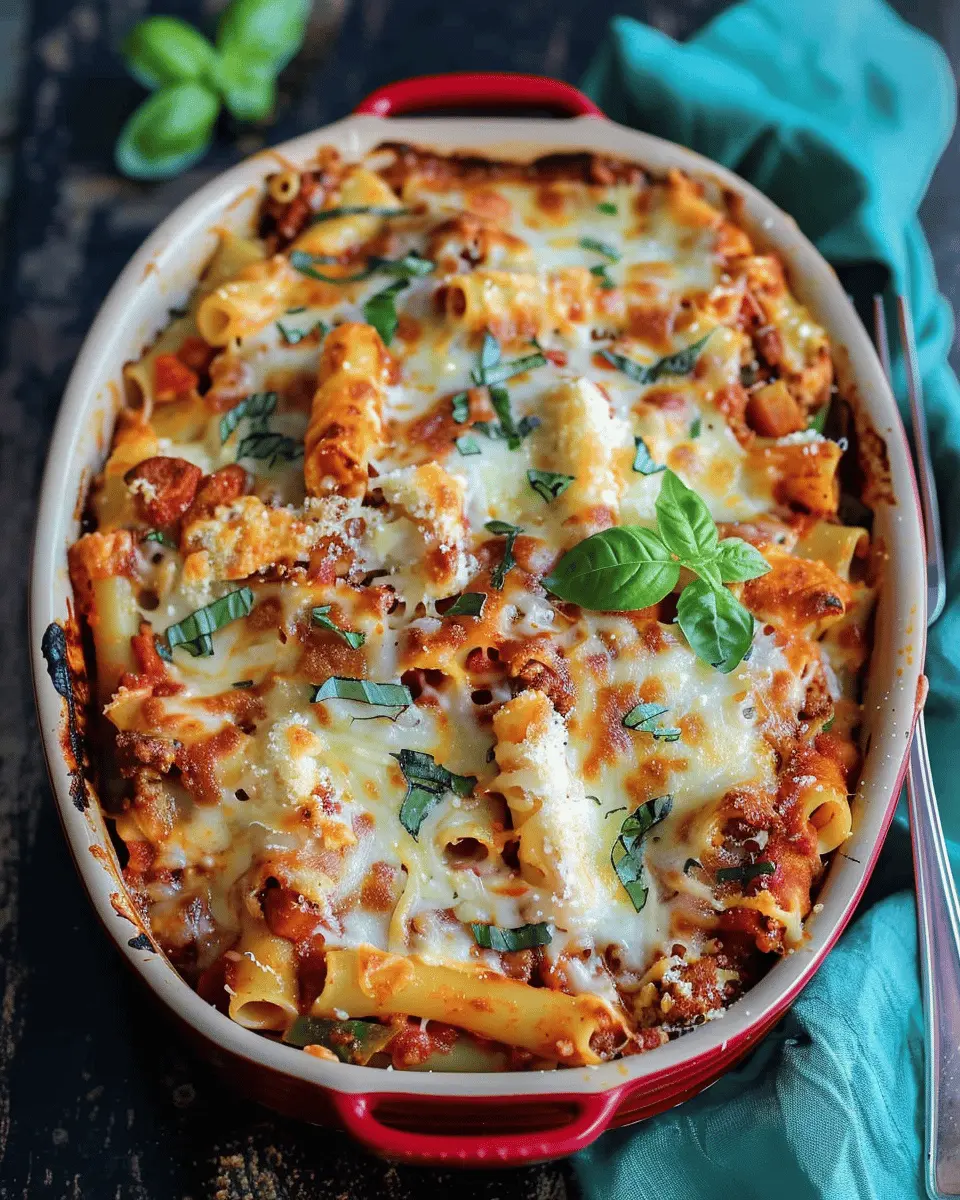 Loaded Veggie Baked Ziti: Easy Comfort Food for Everyone