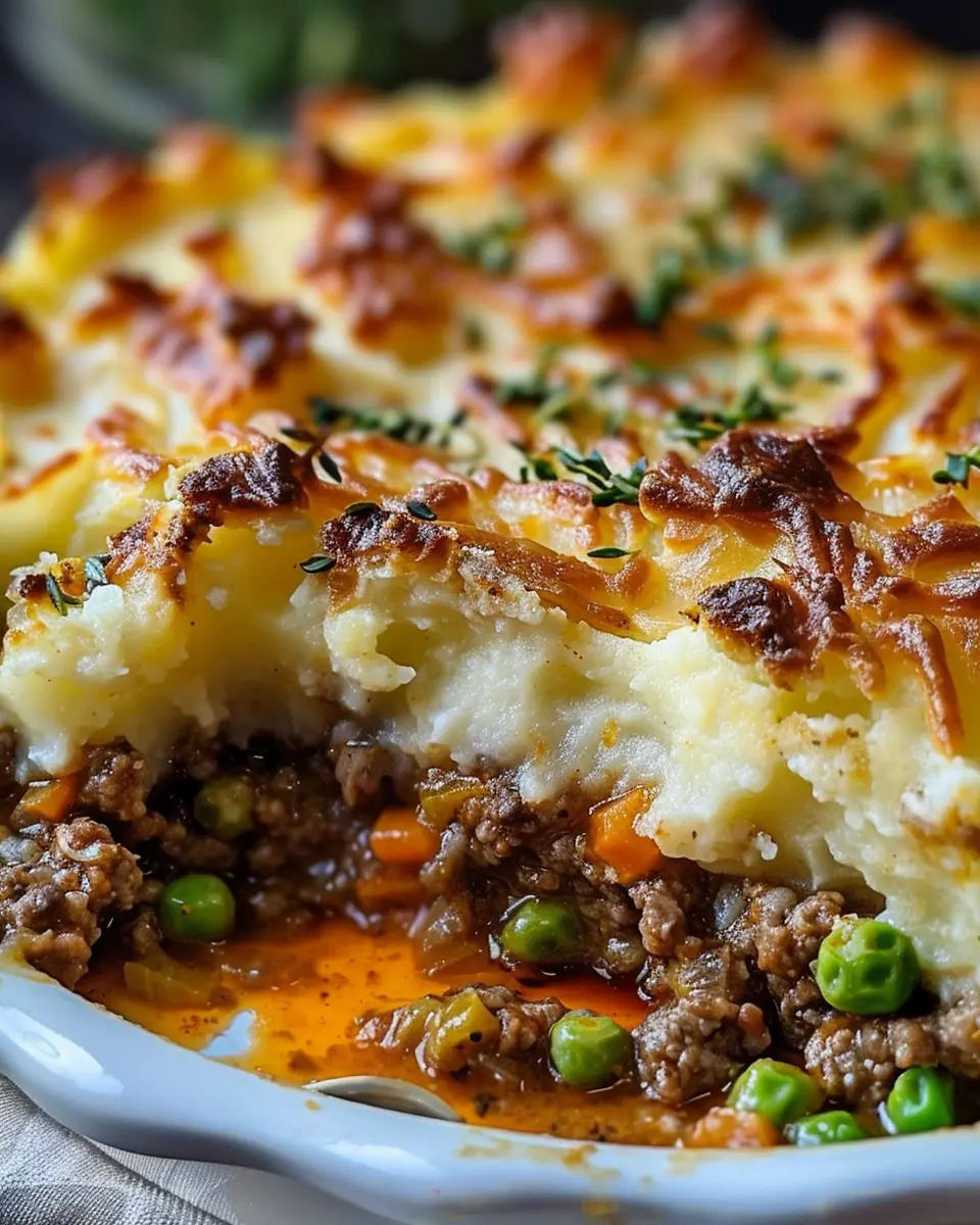 Easy Shepherd’s Pie Casserole Recipe with Turkey Bacon Delight