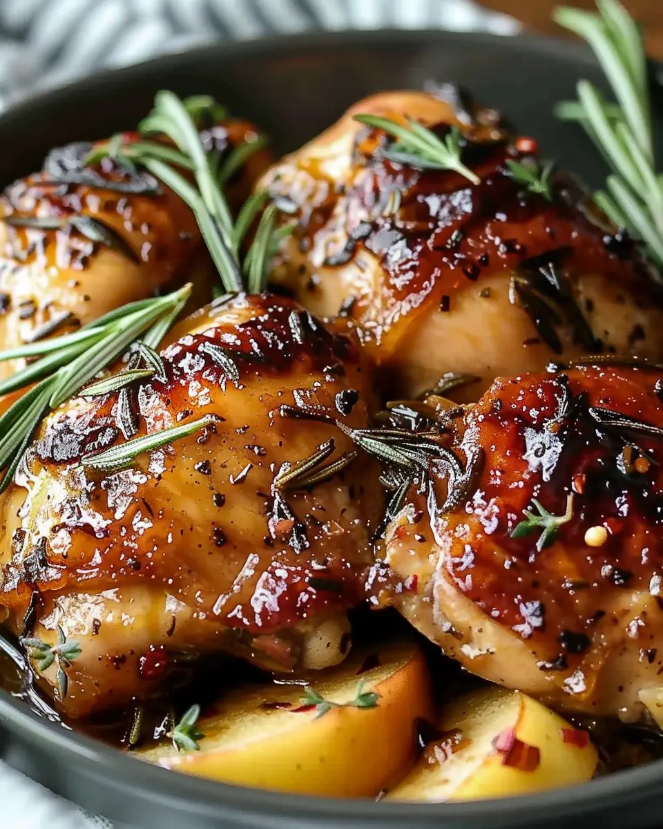 Amazing Rosemary Apple Cider Chicken Recipe for Juicy Delights
